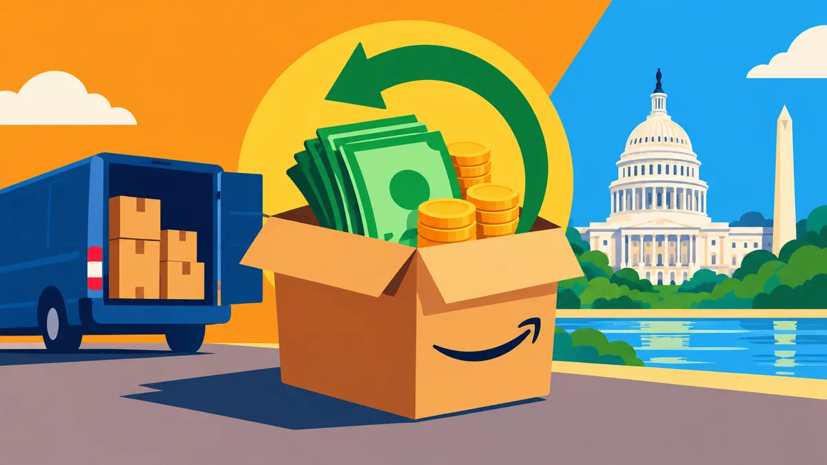 Amazon Owes $7.25 Million in DC Delivery Refunds. This Is Not the FTC Prime Payout - original conceptual illustration