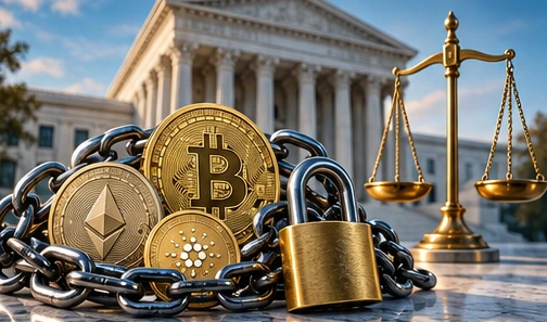 California Creates a Seized-Crypto Return Route. It Is Not a Recovery Guarantee - original conceptual illustration