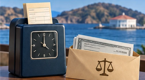 Catalina Wage-Theft Case Delivers $1.5 Million to Court for Worker Restitution - conceptual editorial illustration