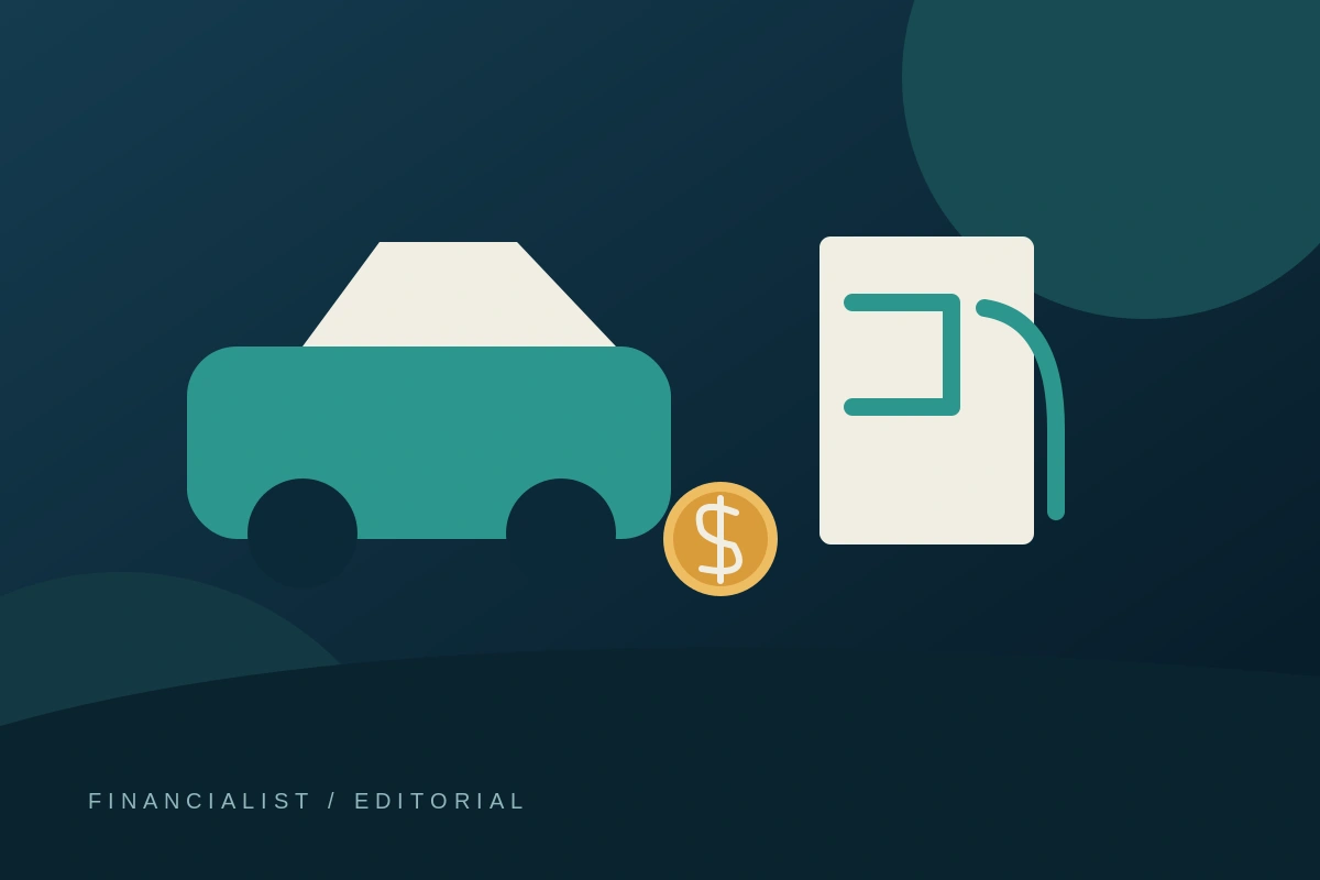 Consumer Reports Survey Finds Fuel Economy Still Matters to Car Shoppers - original conceptual illustration