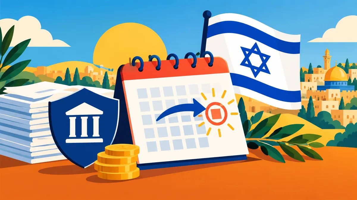 IRS Extends Israel-Related Tax Relief to 2027. Prior Eligibility Is Not Enough - original conceptual illustration