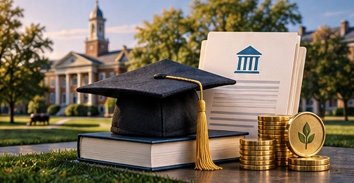 New York Opens 2027-28 College Aid Applications. TAP and STEM Have Different Terms - conceptual editorial illustration