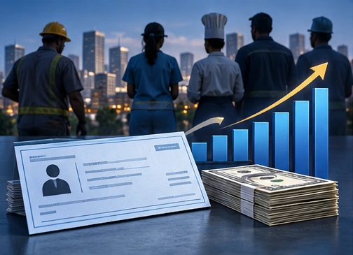 September Payrolls Rise 29,000. The Unemployment Rate Comes From a Different Survey - conceptual editorial illustration