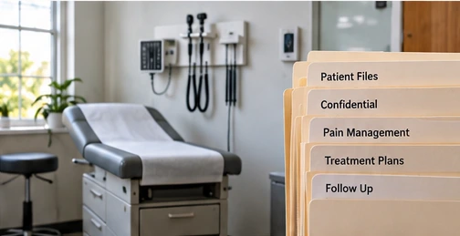 Twin Cities Pain Clinic’s Expected $55 Payment Has a $385,000 Cash Cap - conceptual editorial illustration