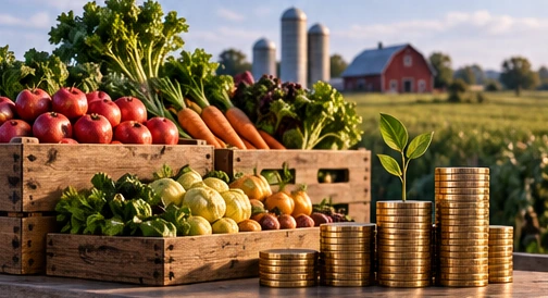 Buy Local, Buy Wisconsin Grants Open With a 50% Project Match - conceptual editorial illustration