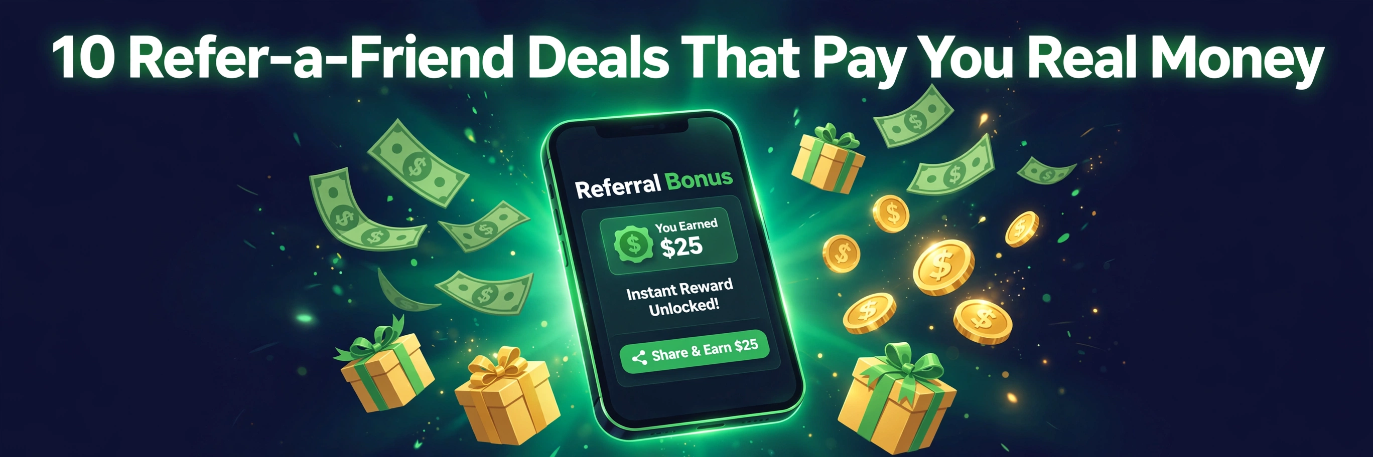 Referral deals paying real money